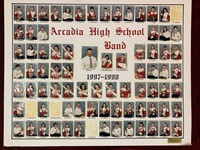 Arcadia High School Band 1997-1998