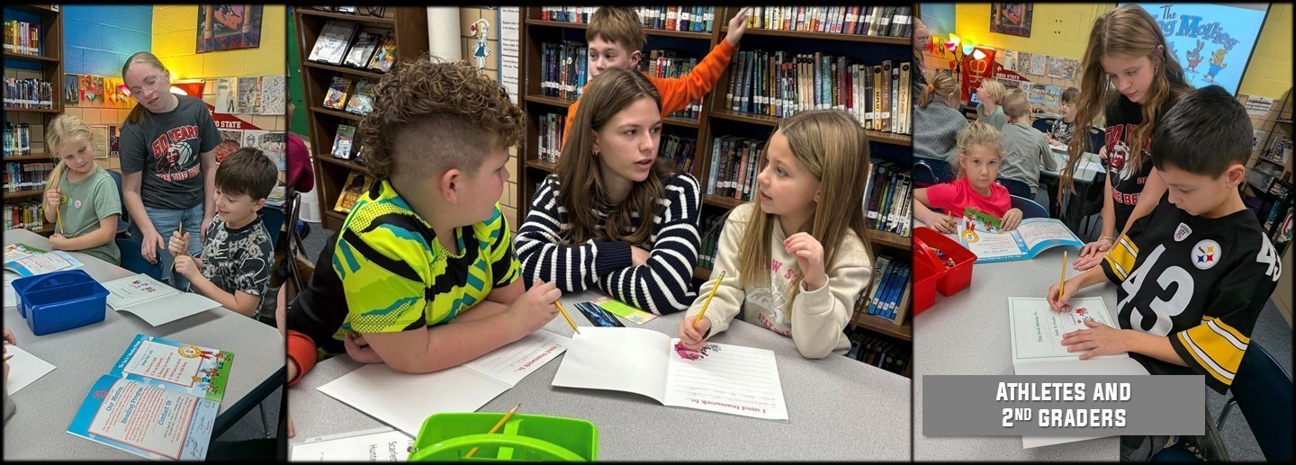 Athletes and 2nd graders