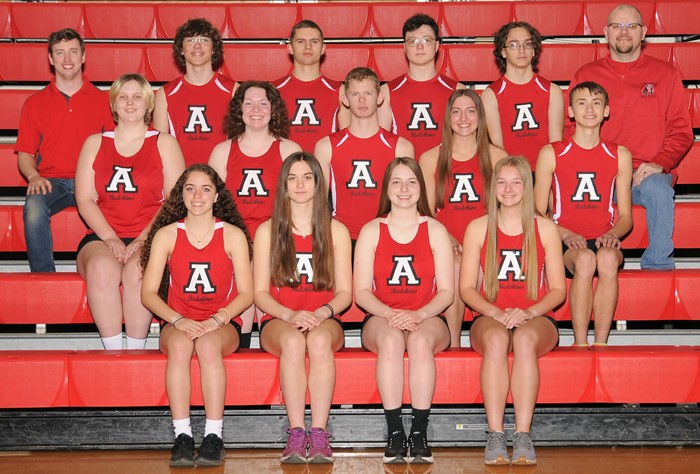 2021-22 Arcadia Redskins Varsity Track Team Photo