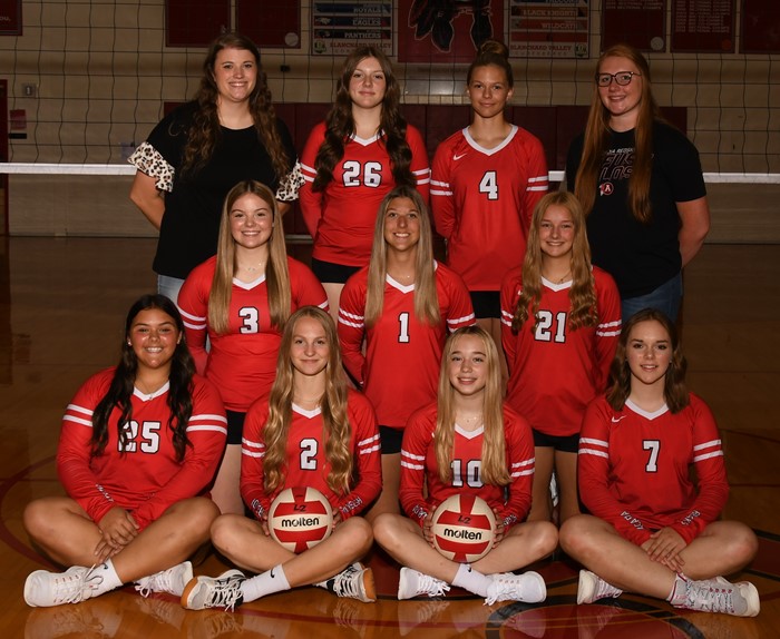Arcadia Redskins 2022 Varsity Volleyball Team