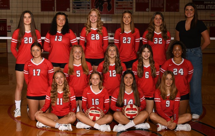 Arcadia Redskins 2022 JV Volleyball Team