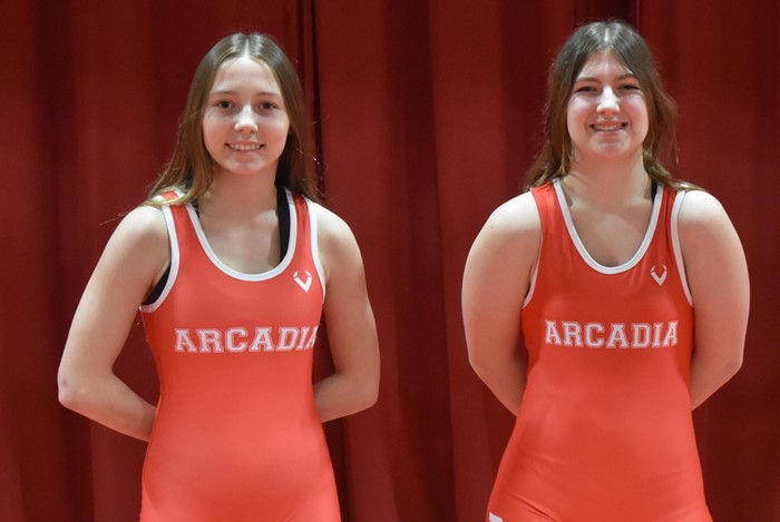 2022-23 Arcadia Redskins Girls Wrestling Team