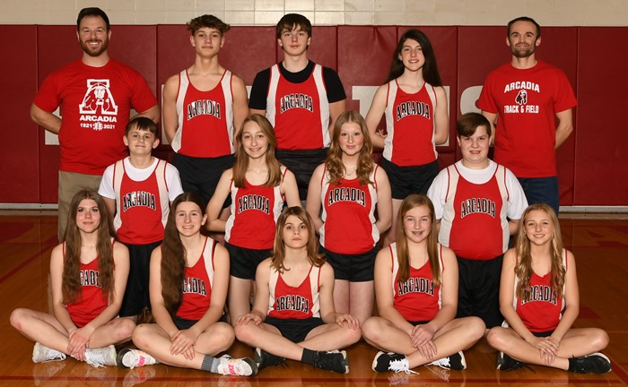 2022-23 Arcadia Redskins MS Track & Field Photo