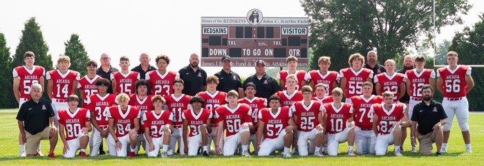 2023 Arcadia Redskins Varsity Football Team