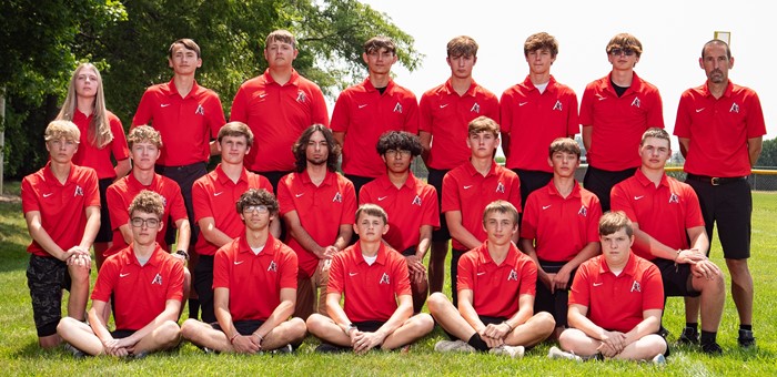 2023 Arcadia Redskins Varsity Golf Team Photo