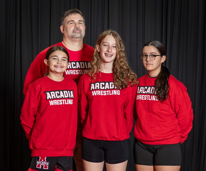 2024-25 Arcadia Redskins Middle School Girls Wrestling